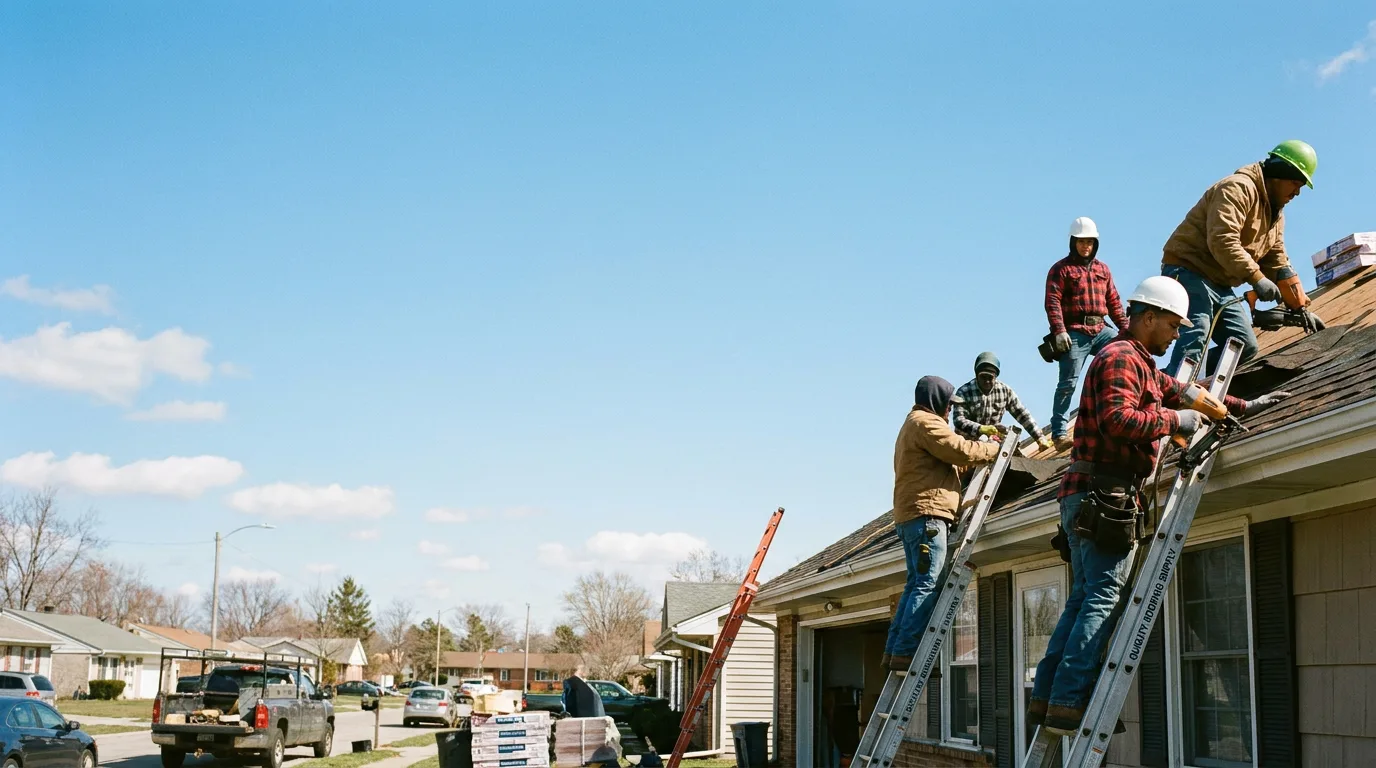 Roofing in Mount Blanchard, OH near me